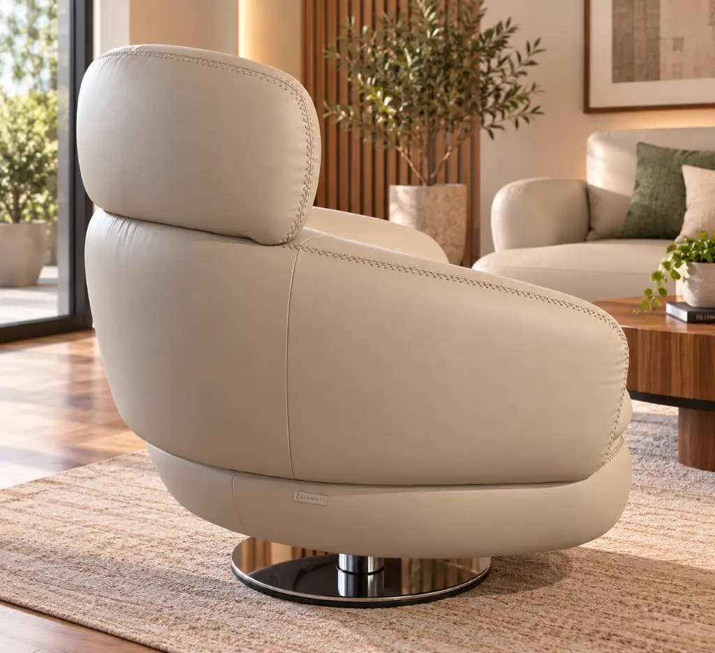 Warm Modern Living Room Chair.webp