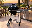 Luxury Sunset Patio Grill Scene.webp