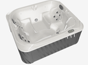 SPA JAC215 CON TAPA CABINET CHARCOAL SHELL SILVER PEARL