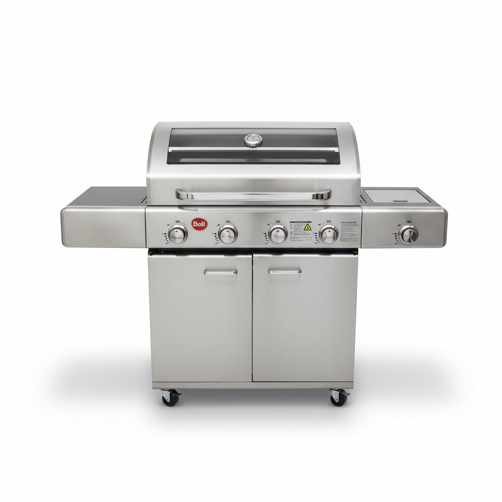 PARRILLA GAS VISION 4 QUEMADORES TOCT8384BC-11G