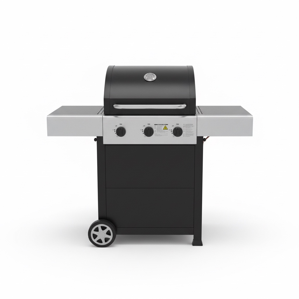 PARRILLA GAS VIKING 3 QUEMADORES TOCVKNG-3B