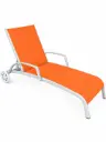 ASOLEADORA LAYA BRAZOS RUEDAS GRIS CLARO SLING NARANJA HAI6204A-1107