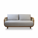 SOFA DOBLE VENTO TELA GRIS CLARO A740 NZF SEM73895NZFA740