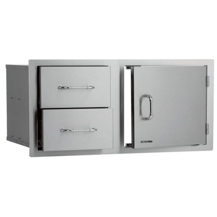 COMPONENTE BBQ PUERTA GAVETERO DOBLE 38" BUL55875  NEW BUL55890