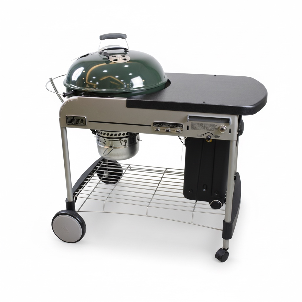 PARRILLA CARBON PERFORMER DELUXE 22" VERDE WEB15507001
