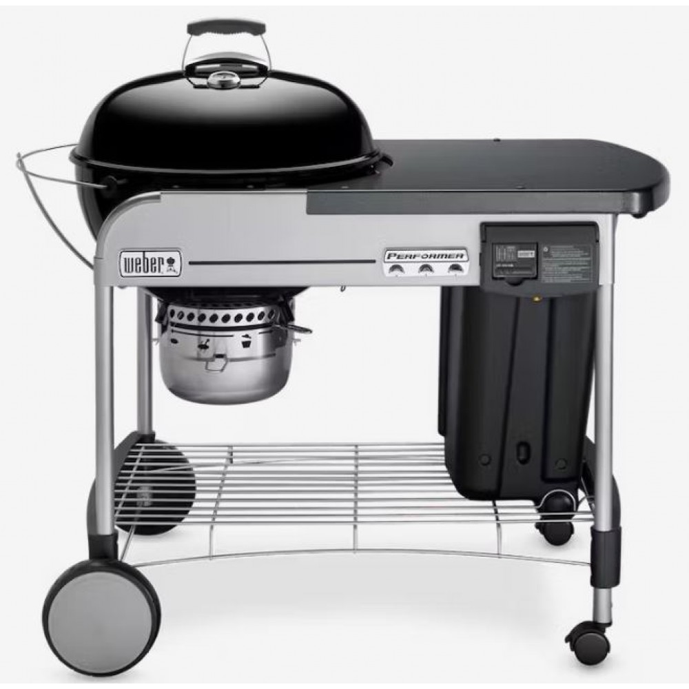 PARRILLA CARBON PERFORMER DELUXE 22" NEGRO WEB15501001