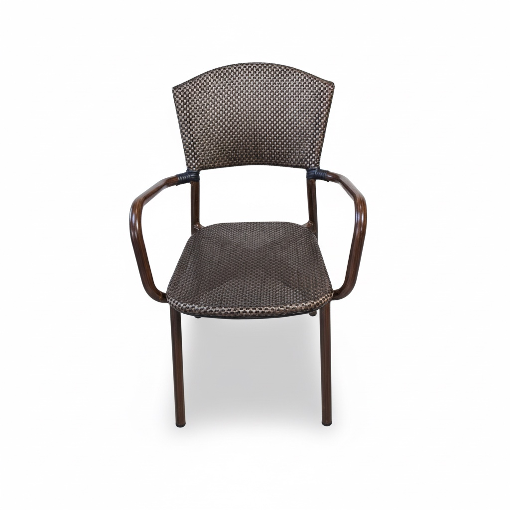 SILLA DEVINE CON BRAZOS CAFE EAS1160-E52