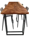 MESA BAR MADERA RUSTICA 180CM