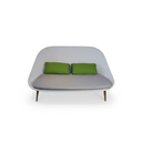 SOFA DOBLE DINOSAUR EGG SLING BLANCO COJIN GRIS J5AC5317N08TEX