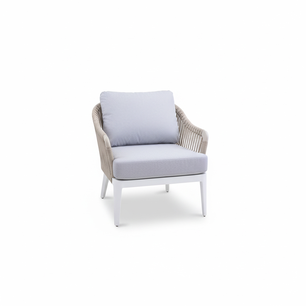 SOFA INDIVIDUAL CHIENGMAI BLANCO COJIN GRIS  J5AC5321B10ROP