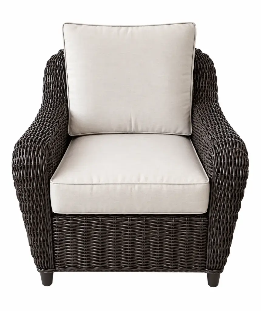 SOFA INDIVIDUAL SEAPORT FIBRA CAFÉ COJIN BEIGE HAI20C195A-YH5516