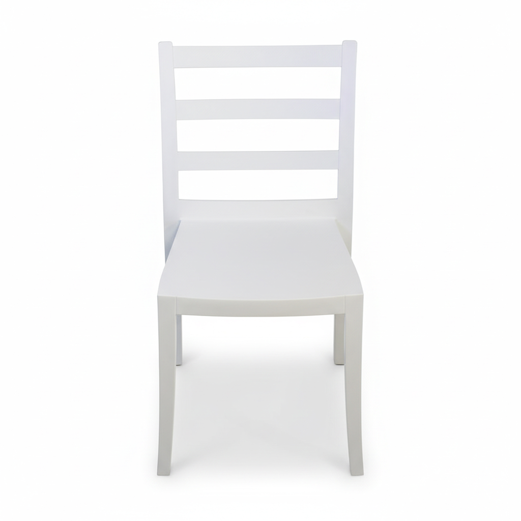 SILLA NOSTA SIN BRAZOS BLANCA