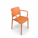SILLA JOY-K CON BRAZOS NARANJA PAP901635-72
