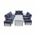 SET SOFA TRIPLE 1 SOFA DOBLE 2 SOFA INDIVIDUAL 2 OTOMANO MESA CENTRO HAI22C144A-CLB-KD-C -3D-PE67086