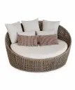 DAYBED KINGSTON CAFÉ MIXTO COJIN BEIGE