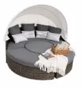 DAYBED GRIS GB012A-W-KD