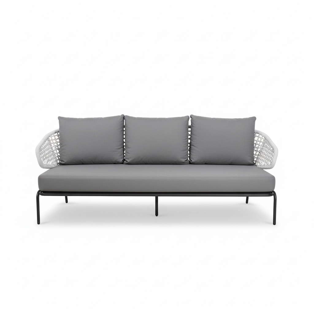 SOFA TRIPLE PACIFIC GRIS J5AAC5366N12ROP