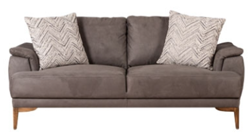 SOFA DOBLE CLEY LUXUS GRIS OSCURO AL02OG03CLY0000150-Y1817
