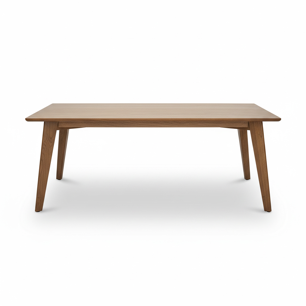MESA COMEDOR FRAME 200X100 RUSTIC WALNUT YEC123616-200X100