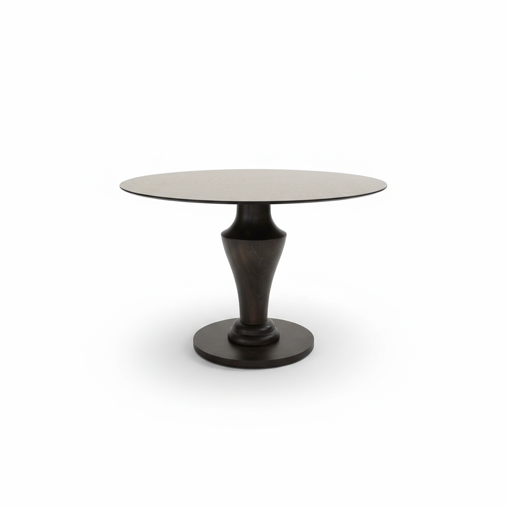 MESA COMEDOR TEOS Ø110CM BASE EXPRESSO SOBRE SANDALEX 5117