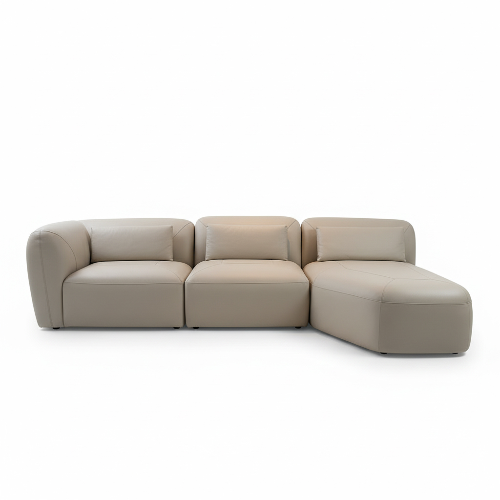 SOFA EN L TRIPLE NIEM C1 AREIA