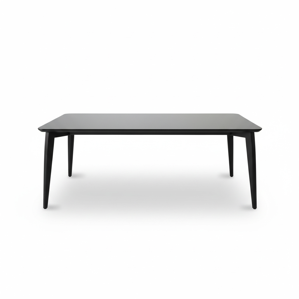 MESA COMEDOR EVELIN COLOR NEGRO 218X110X77 SULMSA1233 