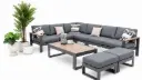 SET SOFA EN L ADANA 2 OTOMANOS MESA CENTRO HAI23C078A-RS-D-KD-C