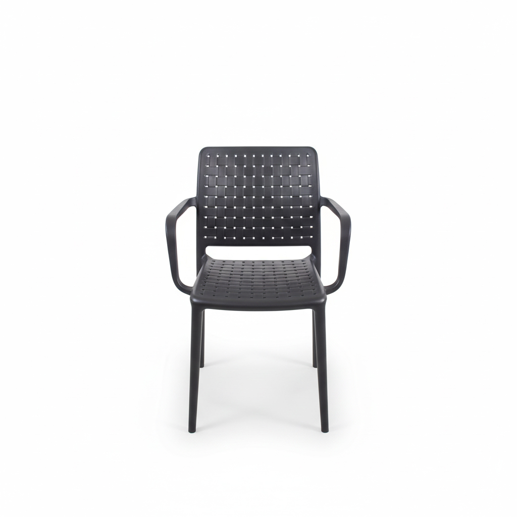 SILLA FAME-K CON BRAZOS ANTHRACITE 75 CM PAP901734-22