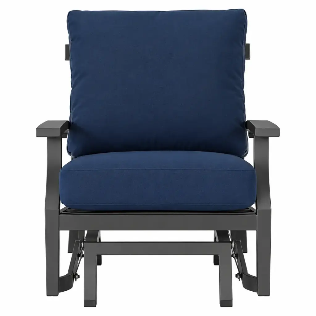 SOFA INDIVIDUAL MARTINEQUE GRIS COJIN AZUL HAI16C067A-G
