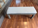 BANCA COMEDOR COJIN BEIGE HAI22BH011A-