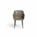 SILLA SHELL-P CON BRAZOS GRIS CLARO TILM-AC-SHP-BLK-BLK TILM-AC-SHP-CEM-CG