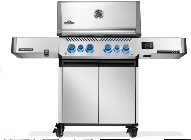 PARRILLA GAS PRESTIGE 500 NAPP500VRSIBPSS