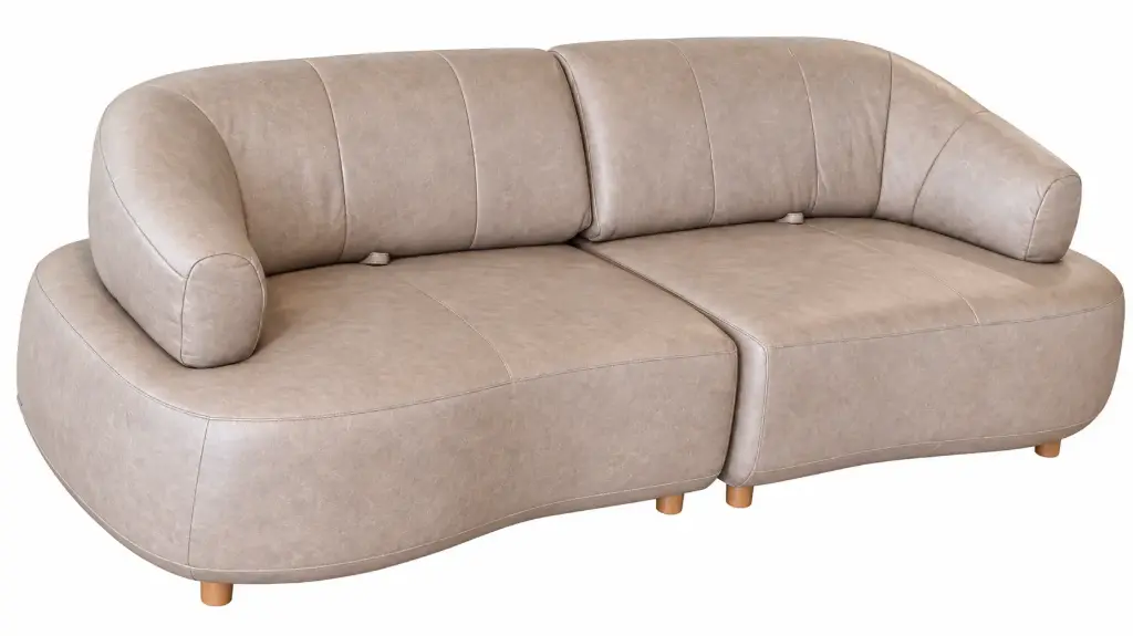 SOFA TRIPLE WAVE C2 VINTAGE MUSHROOM 