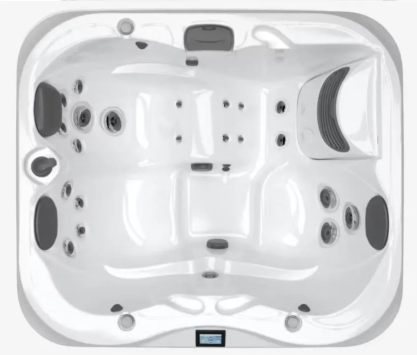 SPA JAC315 240V CON TAPA Y SMART TUB CABINET SMOKED EBONY SHELL MORNING MIST 2026