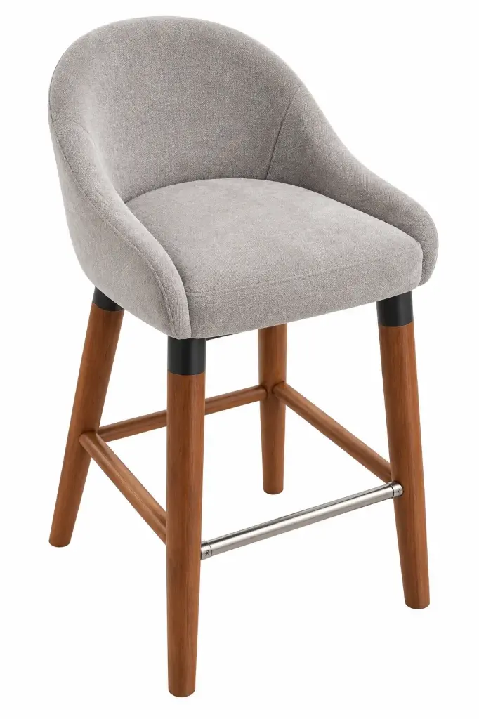 SILLA DESAYUNADOR RUSTICA NH 65CM GREIGE VECO2005 EUR 3261101427KK