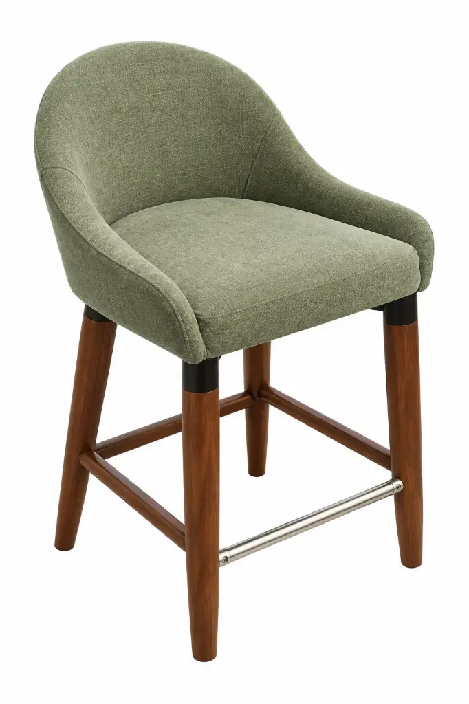 SILLA DESAYUNADOR RUSTICA NH 65CM VERDE VECO2010 EUR3261101427VD