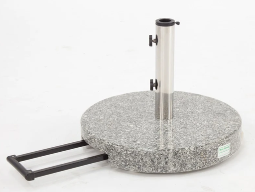 BASE SOMBRILLA GRANITO CON RUEDAS  Y PALANCA 60KG HAIWG-G55060YL-L