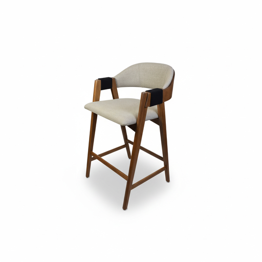 SILLA BAR CORDA COLOR ALMENDRA TELA H79 SULCAD742